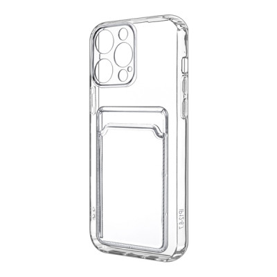 Чехол прозрачный iP 11 Pro Max Card Case 1.5mm