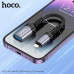 OTG переходник USB(AM)-Lightning(AF) HOCO UA24 Metal Gray  2.0 480 Mbps