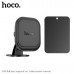 Держатель мобильного телефона магнитный HOCO H30 Black. Подходит для мобильных телефонов 4.5-7.0 дюймов. Крепление: установка возможна на любой ровной поверхности. Материал: ABS + PC + силикон. Поверхность: текстурированная. Размер: 68х40,5х54 мм. Вес: 40