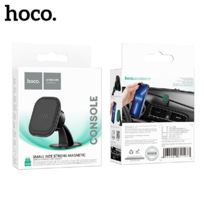 Держатель мобильного телефона магнитный HOCO H30 Black. Подходит для мобильных телефонов 4.5-7.0 дюймов. Крепление: установка возможна на любой ровной поверхности. Материал: ABS + PC + силикон. Поверхность: текстурированная. Размер: 68х40,5х54 мм. Вес: 40