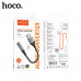 Аудио переходник AUX(AF)-USB(AM) HOCO LS36, 12 см
