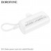 Внешний аккумулятор 5000 mAh BOROFONE BJ41 (Type-C/iP) White