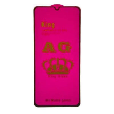 Стекло защитное A.G Matte King iP 7/8 Plus White 9H (25/1, техпак)