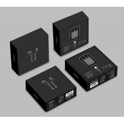 Гарнитура вкладыши Bluetooth FaizFull Faiz 50 Black. Рабочий диапозон 15м. Время зарядки: 2ч. Время разговора 6 часов. Время воспроизведения аудио 7 часов. Емкость акб наушников 3,7V/30мАч. Емкость акб кейса 300мАч. Чип: JL6973. Беспроводная связь: V6.0 E
