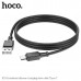Кабель Type-C HOCO X101 1м, 3A, силикон, Black