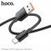Кабель Type-C HOCO X96 1м, 6A, TPE, Black