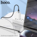 Кабель Lightning HOCO X102 1м, 2.4A, шнуровая оплетка, Black