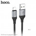 Кабель Lightning HOCO X102 1м, 2.4A, шнуровая оплетка, Black