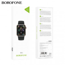 АКЦИЯ!!! Часы Smart Watch BOROFONE BD1 Black. Продается КРАТНО 3 шт!!! Емкость аккумулятора: 200 мАч; время автономной работы: 2 дня с двойным Bluetooth, 5-7 дней, когда звонки отключены. Экран: TFT 1,69 дюйма; разрешение: 240х280; IP67 водонепроницаемый.
