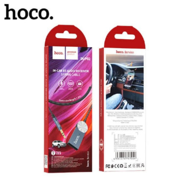 АКЦИЯ!!!Bluetooth ресивер HOCO DUP02 Black. Продается упаковкой 3 шт. Кабель 1.5м BT5.0 Материал корпуса: алюминиевый сплав. Расстояние подключения: в пределах 5 метров.