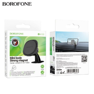АКЦИЯ!!! Держатель мобильного телефона магнитный на панель BOROFONE BH103 Black. Продается КРАТНО 10 шт!!!
Материал:: ABS+PC+силикон. Размер: 62х43х54мм. Вес: 33г. Подходит для телефонов 4.5-7 дюймов.