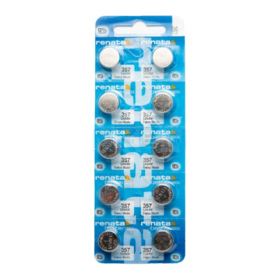 Батарейка RENATA R 357 SR44W/10BL