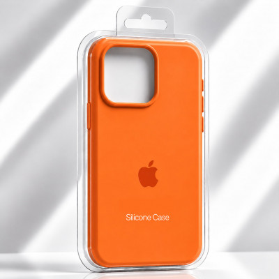 Чехол iP 15 Pro Silicone Case (Orange 38)