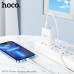Кабель Lightning HOCO X83 1м, 2.4A, White, ПВХ