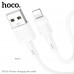 Кабель Lightning HOCO X83 1м, 2.4A, White, ПВХ