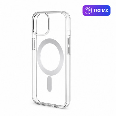 Чехол MagSafe Clear Case iP 15 Pro Magnetic (техпак)