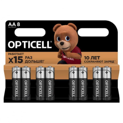 Батарейка OPTICELL BASIC LR06 BL-8 (8/96)