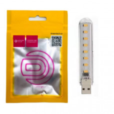 Светильник USB DREAM STYLE C6 8 LED HOT( теплый свет), в блистере
