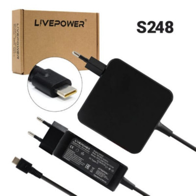Блок питания  LIVE-POWER SP509 для ноутбука (5V/3A, 9V/3A, 12V/3A, 15V/3AS, 20V/3.25A 65W Type-C)