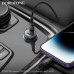 АЗУ 2USB-C (Type-C)-Lightning BOROFONE BZ26B 1м, PD25W+ QC3.0A 20W, Black. USB-C 1+ USB-C 2 = 45W.