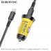 АЗУ USB-C (Type-C)-Type-C BOROFONE BZ26 1м, PD30W QC3.0A, Yellow