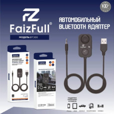 Bluetooth ресивер FaizFull BT-300 Black (микрофон, поддержка голосовых помощников, BT V5.0) Bluetooth ресивер FaizFull BT-300 Black (микрофон, поддержка голосовых помощников, BT V5.0)