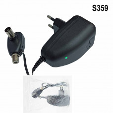 Блок питания антенный LP-175 с F-разъёмом 12V/100mA (без регулятора) Black