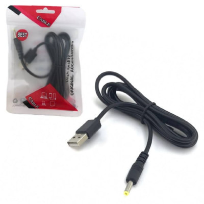 USB кабель D13 штекер 4,0х1,7, длина кабеля 1,8м, блистер