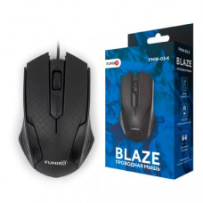 Мышь проводная FUMIKO BLAZE черная