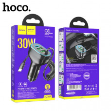 АКЦИЯ!!! АЗУ 2USB-USB-C (Type-C)-Type-C HOCO NZ11A 1м, PD30W+ QC3.0 18W, Black. Продается КРАТНО 3 шт!!!