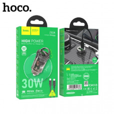 АКЦИЯ!!! АЗУ USB-USB-C (Type-C)-Type-C HOCO Z53A 1м, PD30W+QC3.0A18W, Black. Продается КРАТНО 3 шт!!!