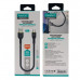 Кабель Micro USB FaizFull FR34 20см, 5A, нейлон, Black