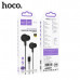 Гарнитура вакуумная HOCO M114 аудио разъем Type-C, Black. Длина 1.2м. Материал: ABS+TPE.