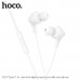 Гарнитура вакуумная HOCO M114 аудио разъем Type-C, White. Длина 1.2м. Материал: ABS+TPE.