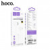 Гарнитура вакуумная HOCO M114 аудио разъем Type-C, White. Длина 1.2м. Материал: ABS+TPE.
