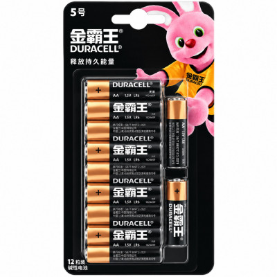 Батарейка Duracell LR06 Alkaline BL-12 (Китай Россертификат)