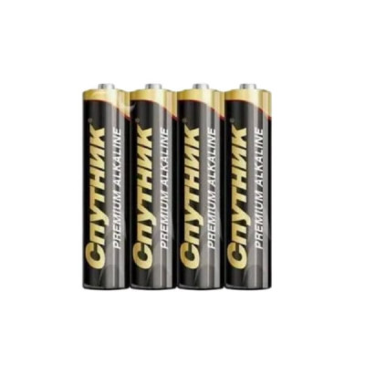 Батарейка СПУТНИК Premium Alkaline LR03 SH-4 (96)