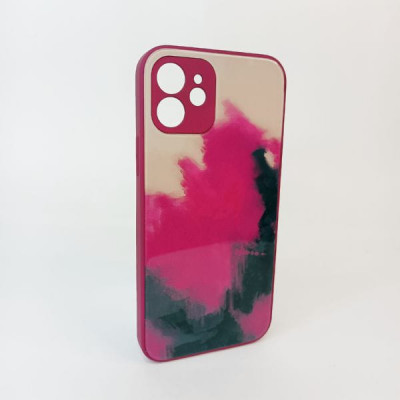 Чехол стеклянный iP 12, Glass, техпак, Gradient 6