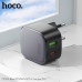 СЗУ-USB-USB-C HOCO CS32A PD20W+QC3.0, Black