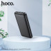 Внешний аккумулятор 10000 mAh HOCO J111 Black. Вход: 1xType-C 5В/2 А. 1xMicro-USB 5В/2А. Выход:1xUSB-A 5В/2А. 1xUSB-A2 5В/2А. Общий выход: 5В/2А (макс.). Материал: ABS + огнестойкий корпус из ПК + литий-полимерный аккумулятор. Светодиодный индикатор уровн