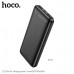 Внешний аккумулятор 10000 mAh HOCO J111 Black. Вход: 1xType-C 5В/2 А. 1xMicro-USB 5В/2А. Выход:1xUSB-A 5В/2А. 1xUSB-A2 5В/2А. Общий выход: 5В/2А (макс.). Материал: ABS + огнестойкий корпус из ПК + литий-полимерный аккумулятор. Светодиодный индикатор уровн