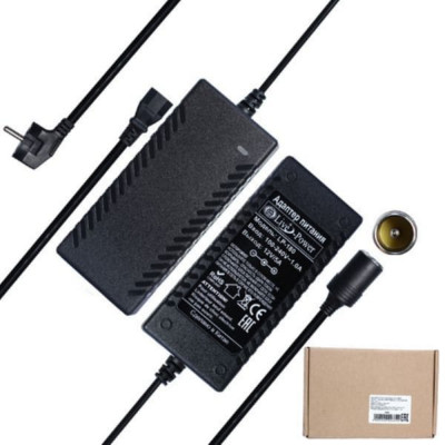 Блок питания Live-Power 12V LP180 12V/5A=4,5А с гнездом прикуривателя (5.5х2.5) кабель 1,3м