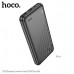 Внешний аккумулятор 10000 mAh HOCO J123 Black. Емкость: 10000 мАч, 37 Втч. Вход: Тип-C/Микро: 5 В/2 А. Выход: USB-A 1/2: 5 В/2 А; Общий выход: 5 В/2 А, светодиодный индикатор. Размер: 143x68x16 мм; Вес: 227 г.