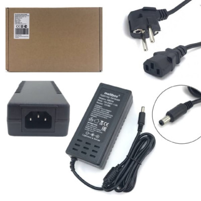 Блок питания MB039 12V/8A (5.5х2.5) кабель 1.3м, черный