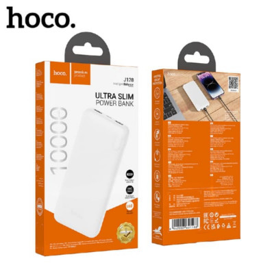 Внешний аккумулятор 10000 mAh HOCO J128 White
 Вход: Micro-USB / Type-C: 5V / 2A макс. LED цифровой индикатор уровня заряда (активация кнопкой). Энергосберегающая полимер-литиевая батарея A+. Материал: ABS + PC огнестойкий материал.