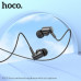 Гарнитура вакуумная HOCO M112 Black. Длина 1,2м, с МК.