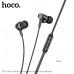 Гарнитура вакуумная HOCO M112 Black. Длина 1,2м, с МК.