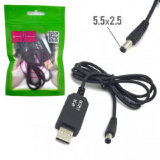 Кабель USB преобразователь JOOVE RS073 5V-6V/1A (5.5х2.5), в блистере