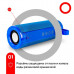Портативная колонка FUMIKO HARP синяя Интерфейс подключения: AUX (3.5 мм), Bluetooth, microUSB, USB, FM; microSD, флешка; Разъемы: DC-5V, TF-CARD, USB 2.0;Питание: от аккумулятора; Емкость аккумулятора: 1200 мАч; Материал корпуса: пластик, ткань; Размеры 