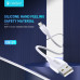 Кабель Micro USB Celebrat CB-31 1м, 2.1А, ПВХ, White